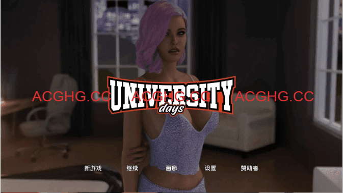 【欧美SLG/汉化/动态】大学时光S2v0.4赞助 AI版【PC+安卓/7.26G/更新】University Days [S2: v0.4]